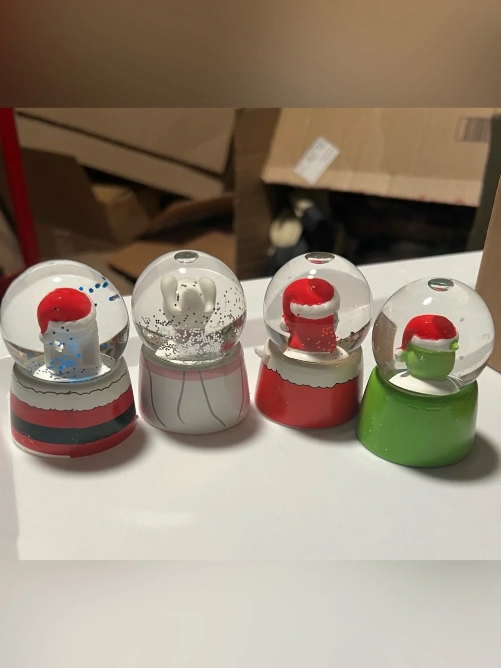 Nightmare Before Christmas 2.5” Snow Globe Set of 4